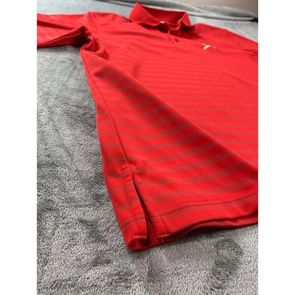 Majestic Polo Shirt Men's Large Red St. Louis Cardinals Logo On Chest Baseball - Picture 9 of 13